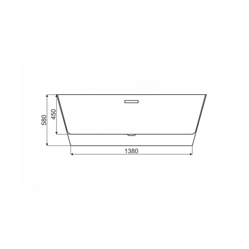 Rea wanna przyścienna 170 Olimpia