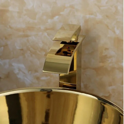 Rea umywalka nablatowa Sofia gold