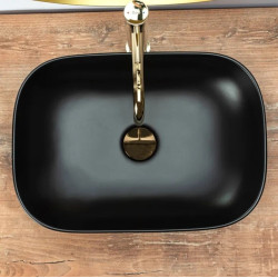 Rea umywalka nablatowa Belinda black Matt