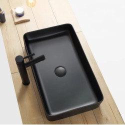 Rea umywalka nablatowa Denis black Matt