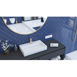 Rea umywalka nablatowa/ścienna Goya 50