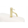 Rea bateria umywalkowa niska Lungo Złota