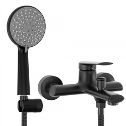 Rea bateria wannowa ścienna Buzz Czarna