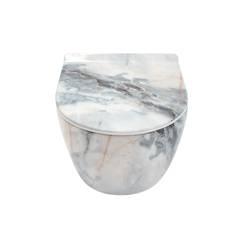 Rea misa wisząca wc bezrantowa Carlos Rimless Granit Shiny