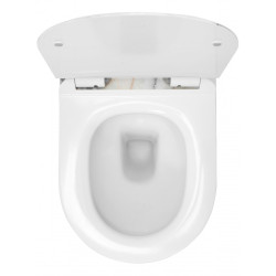 Rea misa wisząca wc bezrantowa Carlos Rimless Granit Shiny