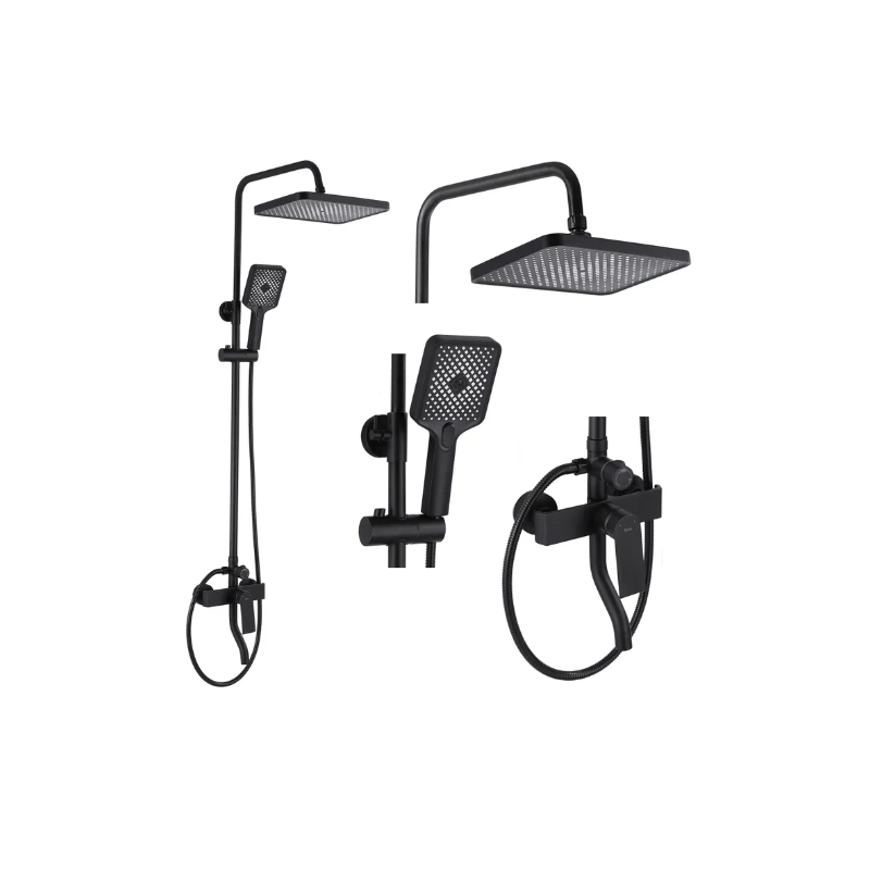 Rea zestaw natryskowy Hass czarny