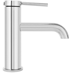 Rea bateria umywalkowa niska Spot chrom