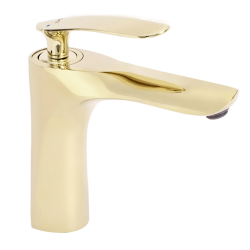 Rea Bateria Umywalkowa Niska Orbit złota