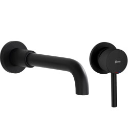 Rea Bateria Umywalkowa Podtynkowa Lungo Long czarna