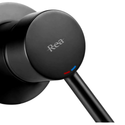 Rea Bateria Umywalkowa Podtynkowa Lungo Long czarna