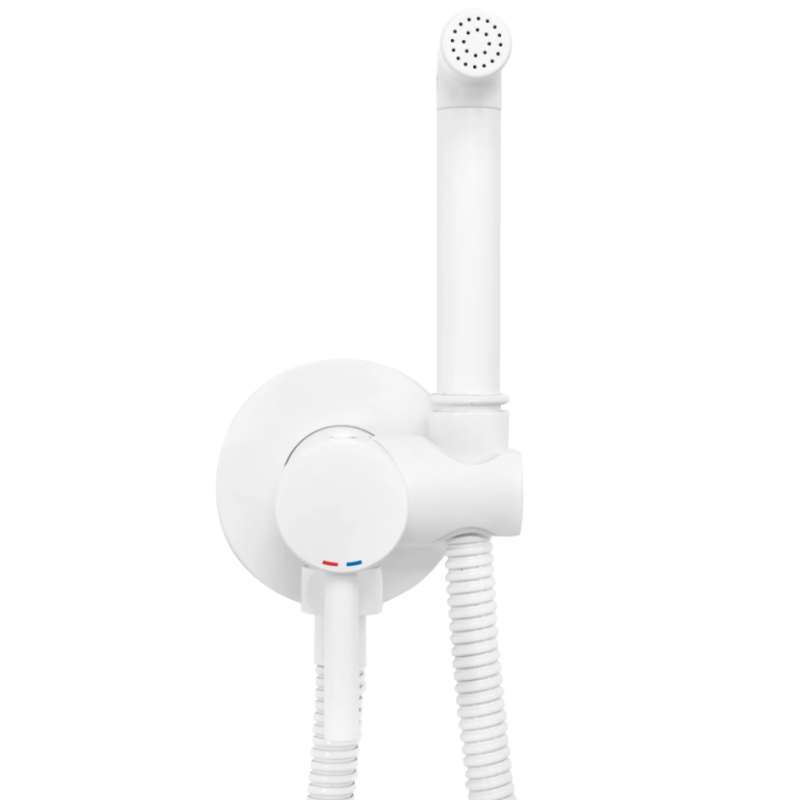 Rea Bateria Bidetowa Ścienna Loop Lungo biała