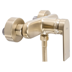 Rea Bateria Prysznicowa Verso złota szczotkowana