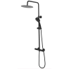 Rea zestaw natryskowy z termostatem Vincent czarny