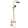 Rea zestaw natryskowy z termostatem Rob złoty