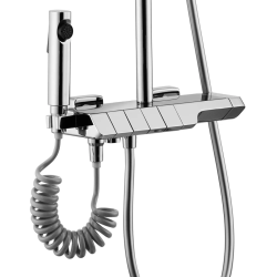 Rea zestaw natryskowy z termostatem Rob chrom