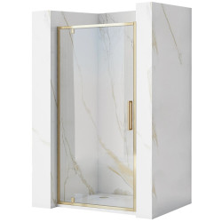 Rea drzwi prysznicowe 100x195 Rapid Swing gold