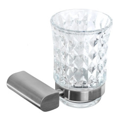 Rea kubek łazienkowy wiszący Cris chrom