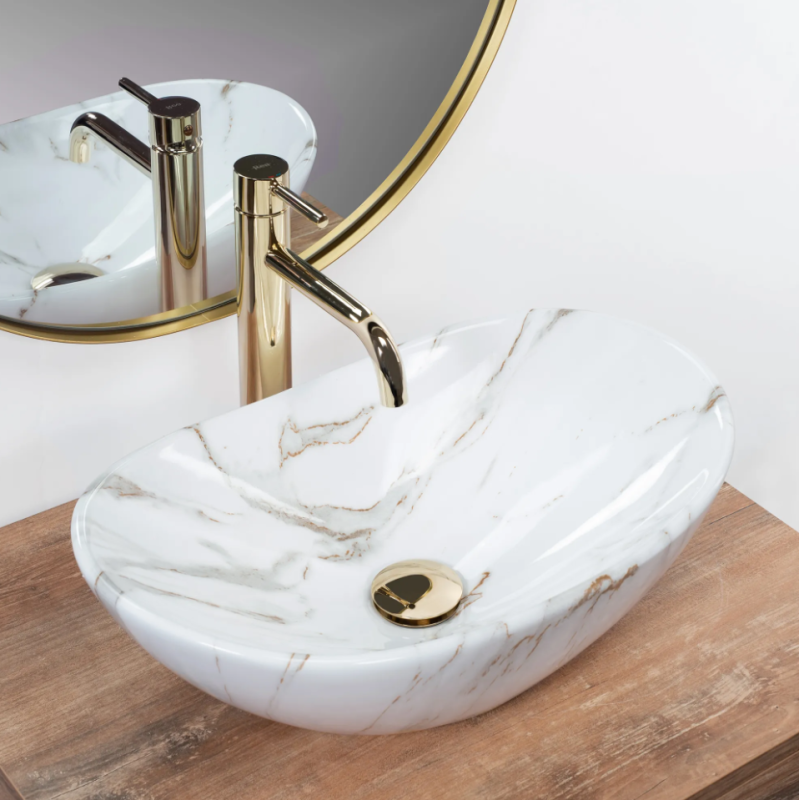 Rea umywalka nablatowa Royal Mini Aiax Shiny