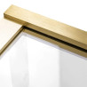 Rea ścianka stała do kabin rapid 100x195 Rapid gold Brush