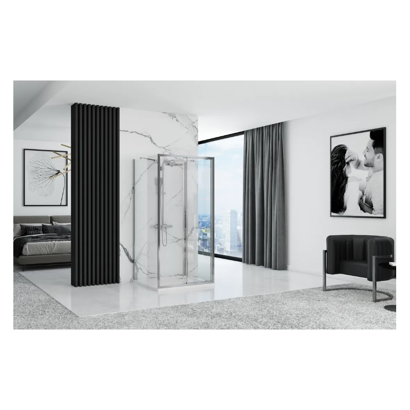 Rea ramię do kabina przyściennej rapid Ramię Do Rapid chrom