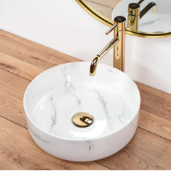 Rea umywalka nablatowa Sami Nature Marble
