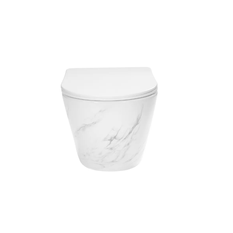 Rea misa wisząca wc bezrantowa Carlos Rimless Nature Marble