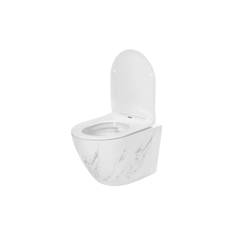 Rea misa wisząca wc bezrantowa Carlos Rimless Nature Marble