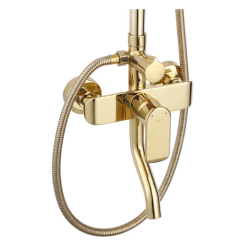 Rea zestaw natryskowy Bloom złoty