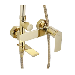 Rea zestaw natryskowy Storm złoty