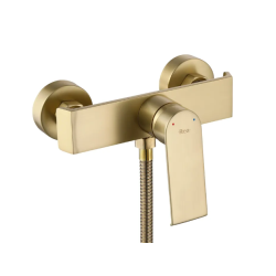 Rea Bateria Prysznicowa Hass złota szczotkowana