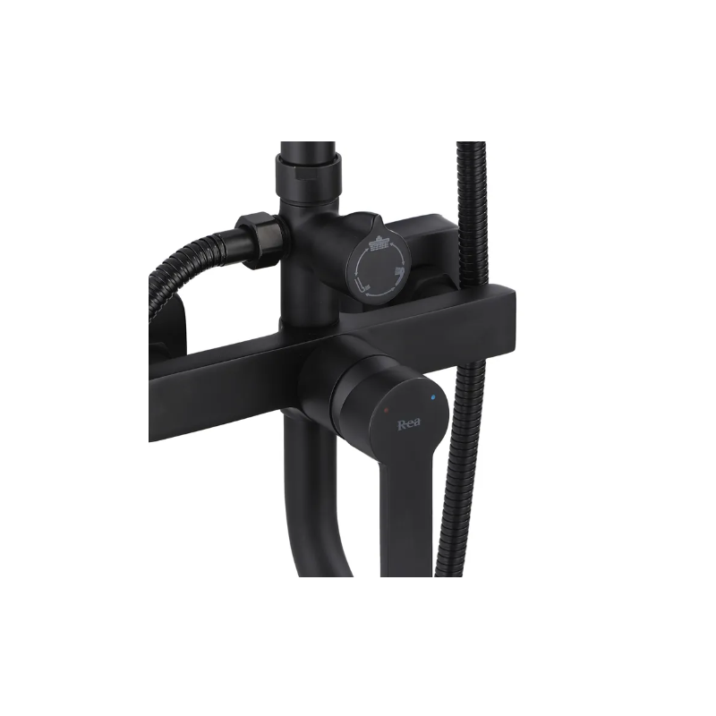 Rea zestaw natryskowy Argus czarny