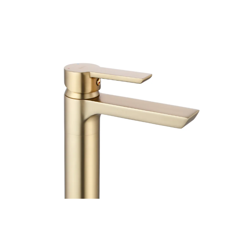 Rea Bateria Umywalkowa Wysoka Argus złota szczotkowana