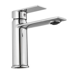 Rea bateria umywalkowa niska Veneta chrom