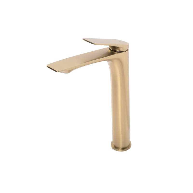 Rea Bateria Umywalkowa Wysoka Avalon złota szczotkowana