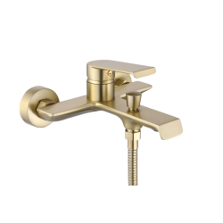 Rea Bateria Wannowa Ścienna Hass złota szczotkowana