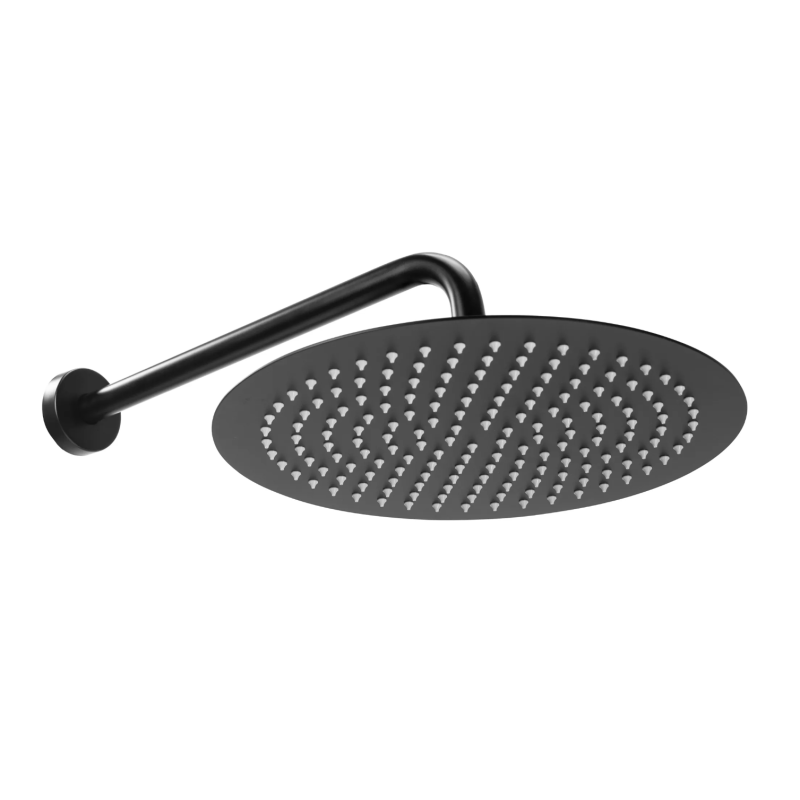 Rea zestaw natryskowy podtynkowy z termostatem Lungo czarny