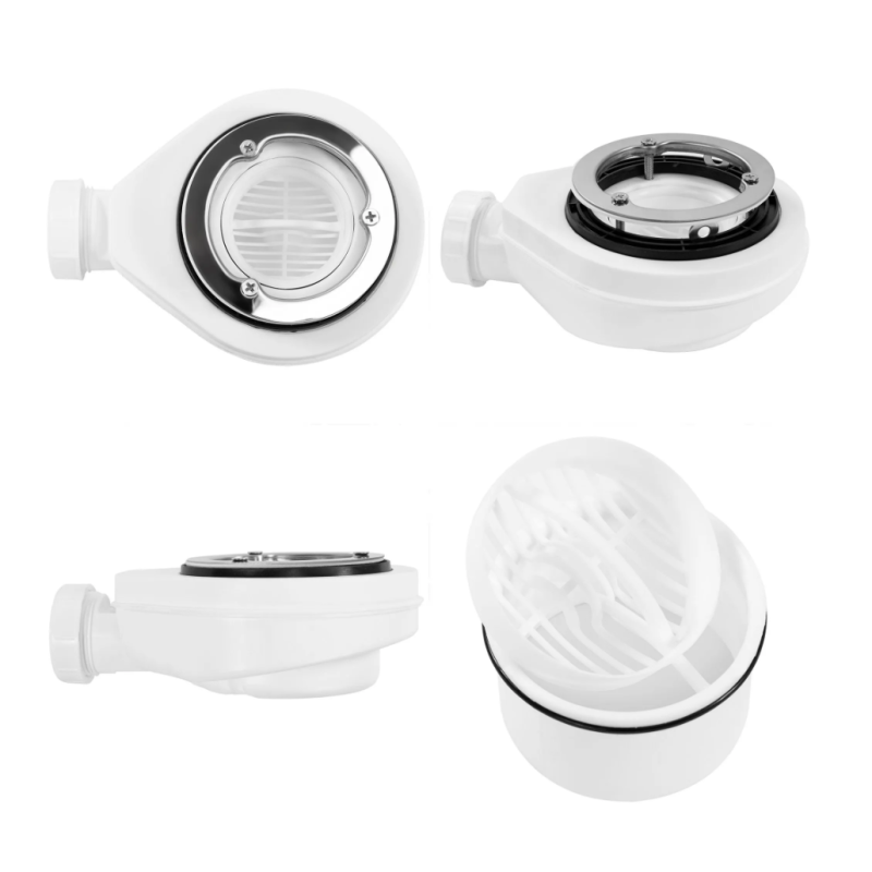 Rea brodzik 90x90 Bazalt Grey