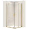 Rea kabina prysznicowa 90x90 Montana gold Brush