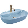 Rea umywalka nablatowa Aura 61 L.blue Shiny