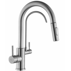 Rea bateria kuchenna Fresh Eco Nikiel szczotkowany