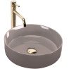 Rea umywalka nablatowa Sami Beige Shiny