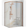Rea kabina prysznicowa 90x120x195 szkło transparent Solar Brush Cooper