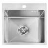 Rea zlewozmywak kuchenny jednokomorowy Leo 40 Brush SS
