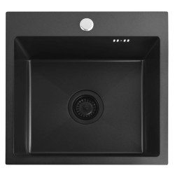 Rea zlewozmywak kuchenny Leo 40 black