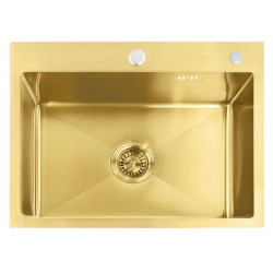 Rea zlewozmywak kuchenny Liam Brush gold