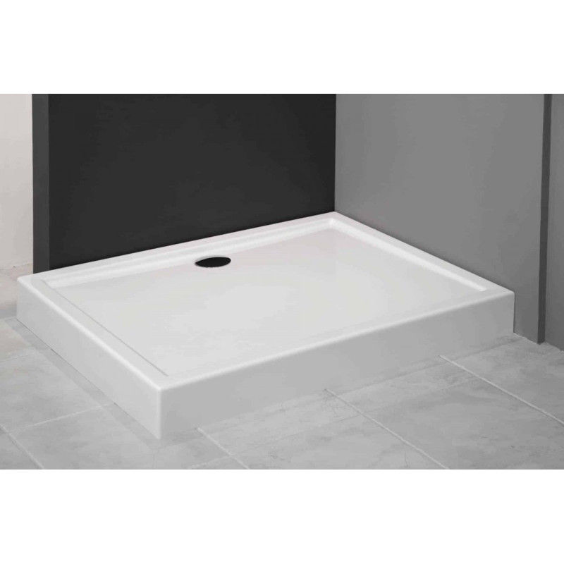 AQUA for you Brodzik prostokątny Kronos PLUS 100x80x14 z technologią stabilsound