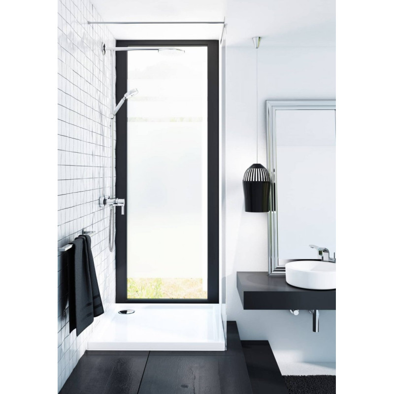 AQUA for you Brodzik Kompozytowy KRONOS 90x70x5, Antybakteryjny, Odporny na zarysowania, Easy to Clean, Biały