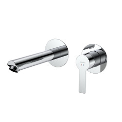 Bateria umywalkowa podtynkowa stal szczotkowana MISTELLA AVAPAX ABMI141111