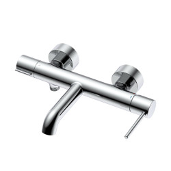 Bateria wannowa ścienna z przełącznikiem natrysku chrom połysk ULTIMATE AVAPAX ABUL211111