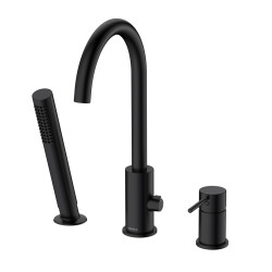 Bateria wannowa 3-otworowa czarny mat ULTIMATE AVAPAX ABUL231321